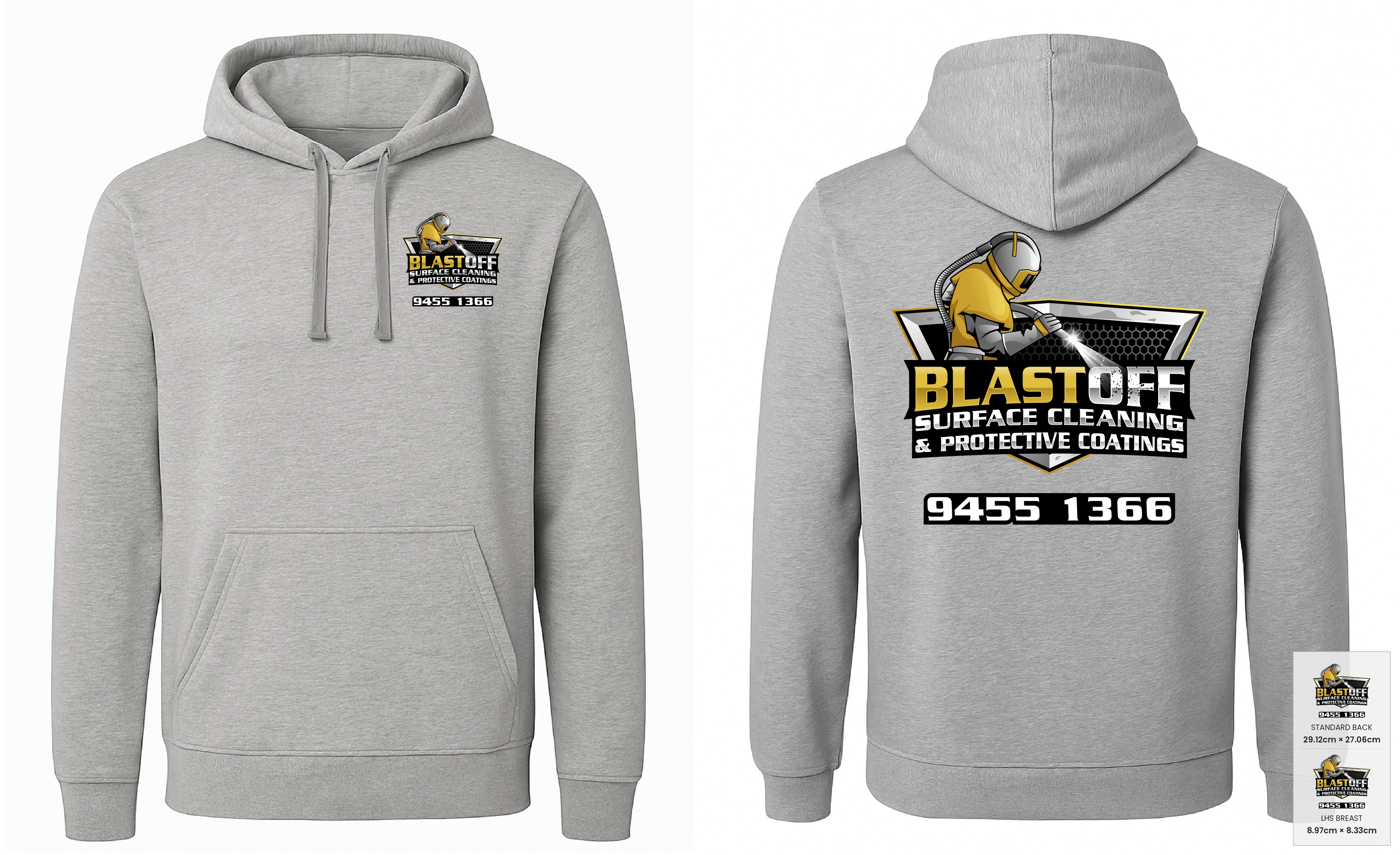 Customer mockup of URBAN