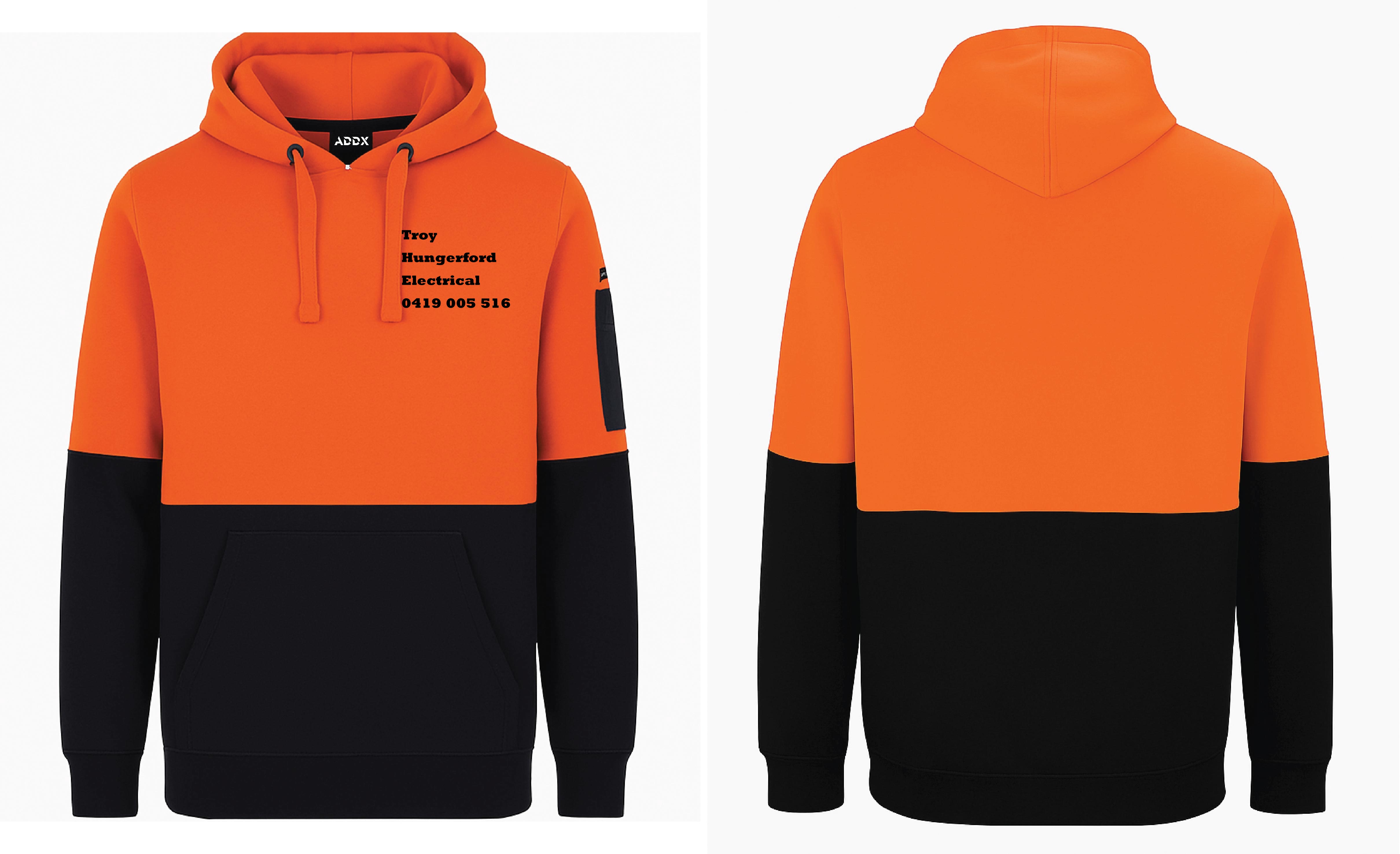 Customer mockup of HI