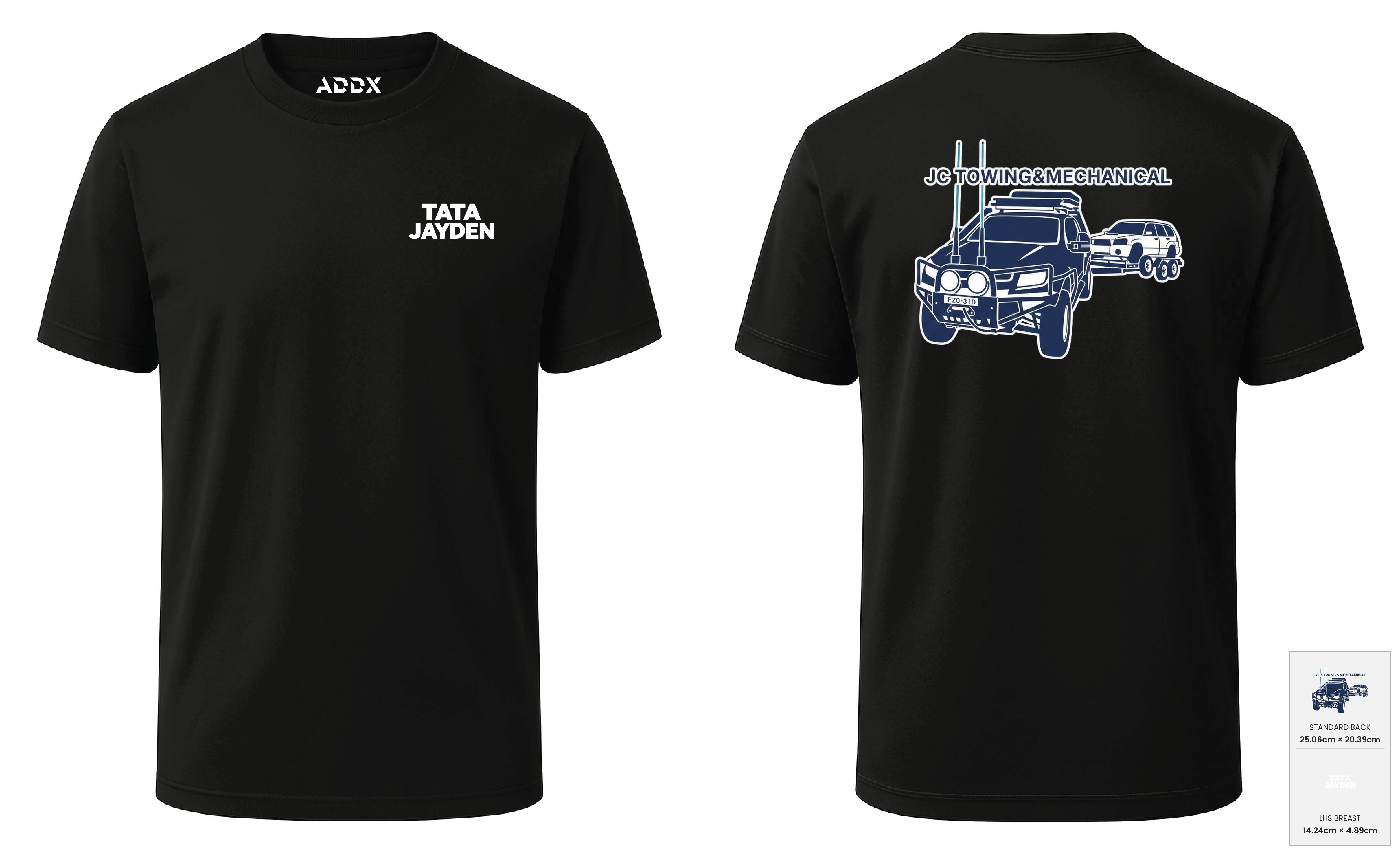 Customer mockup of TITAN