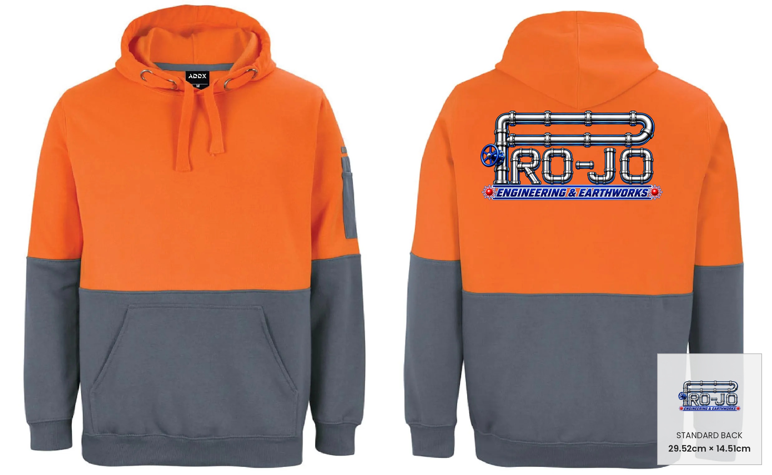 Customer mockup of TRADIEMAX