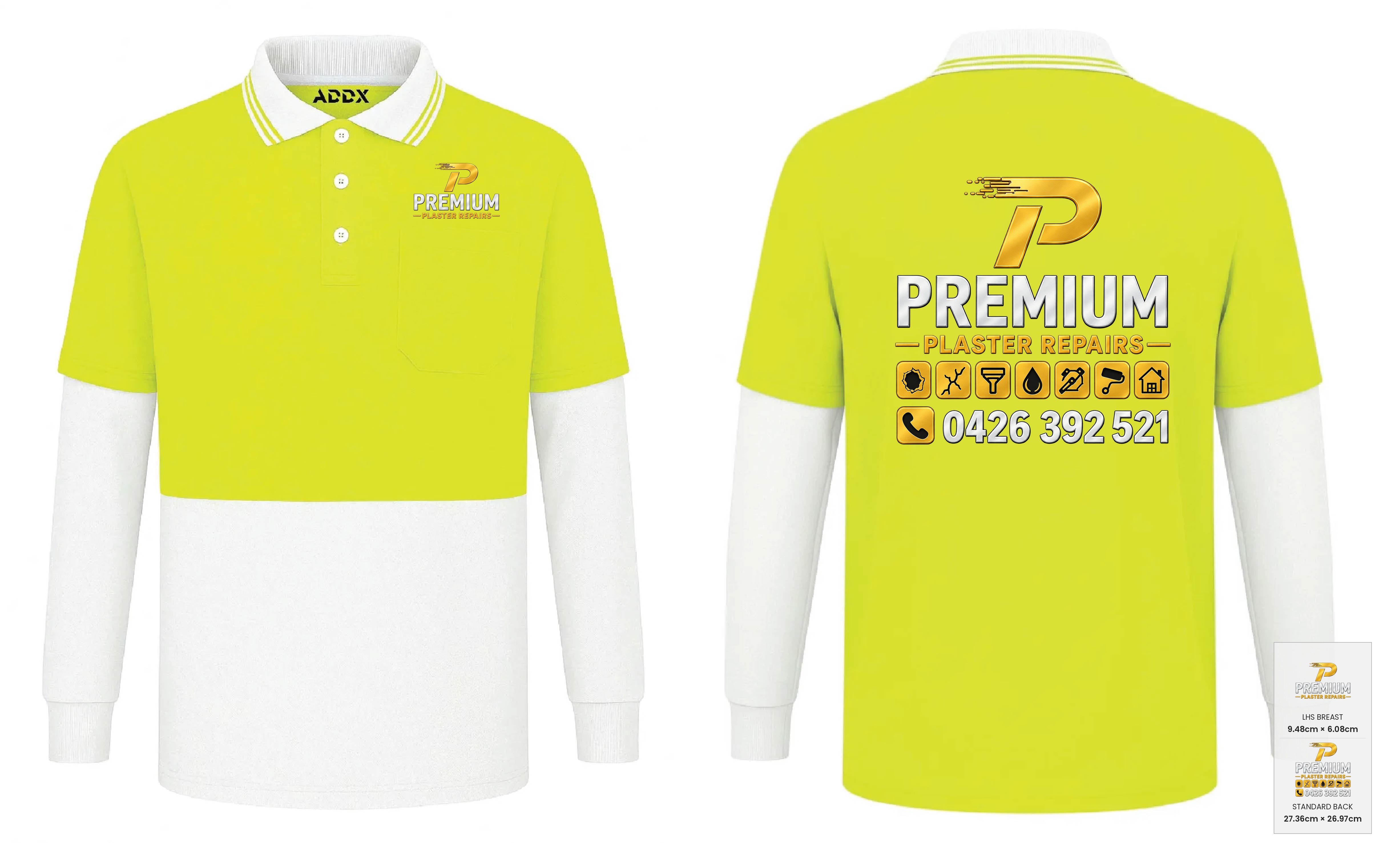 Customer mockup of HI