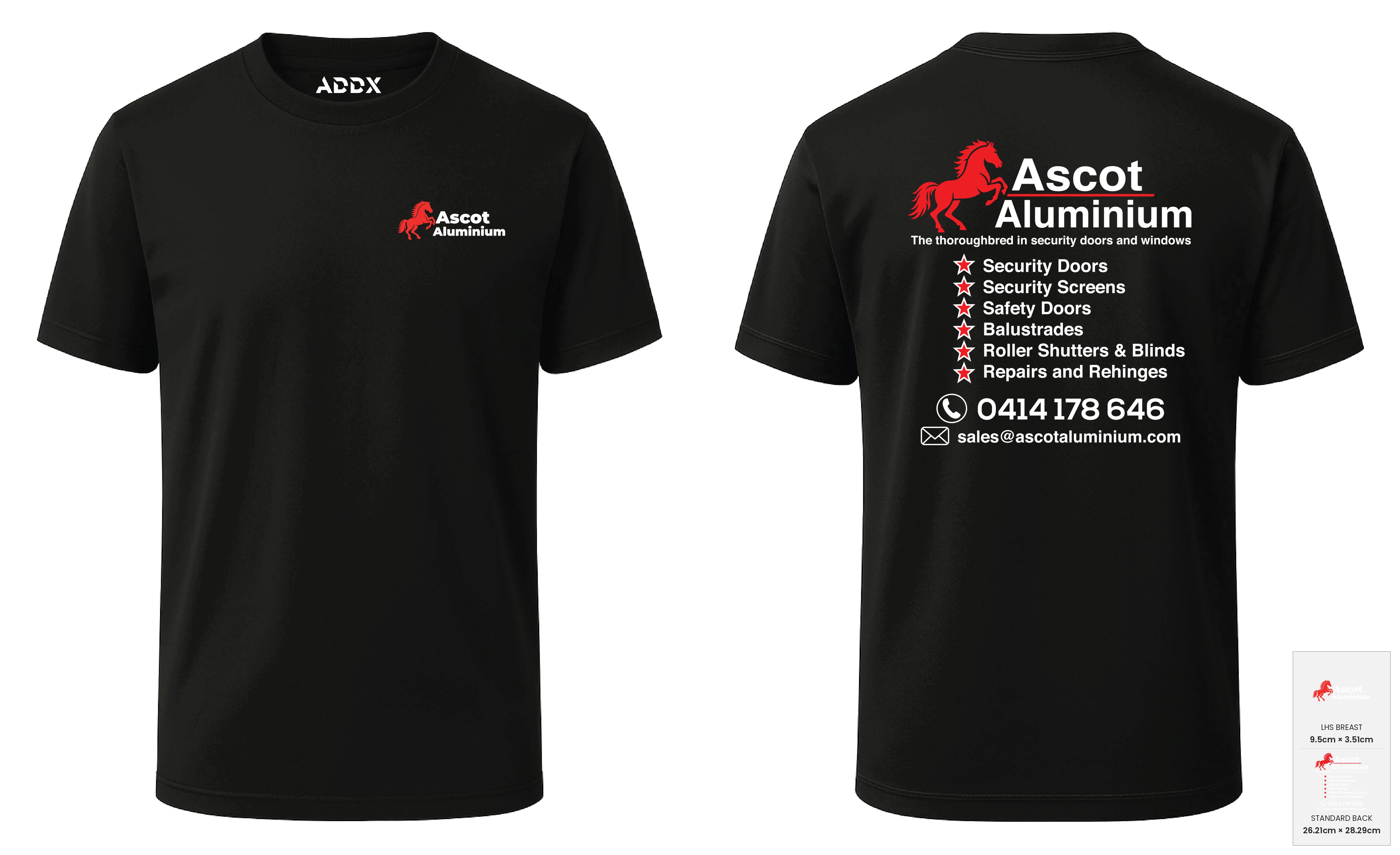 Customer mockup of AXIS