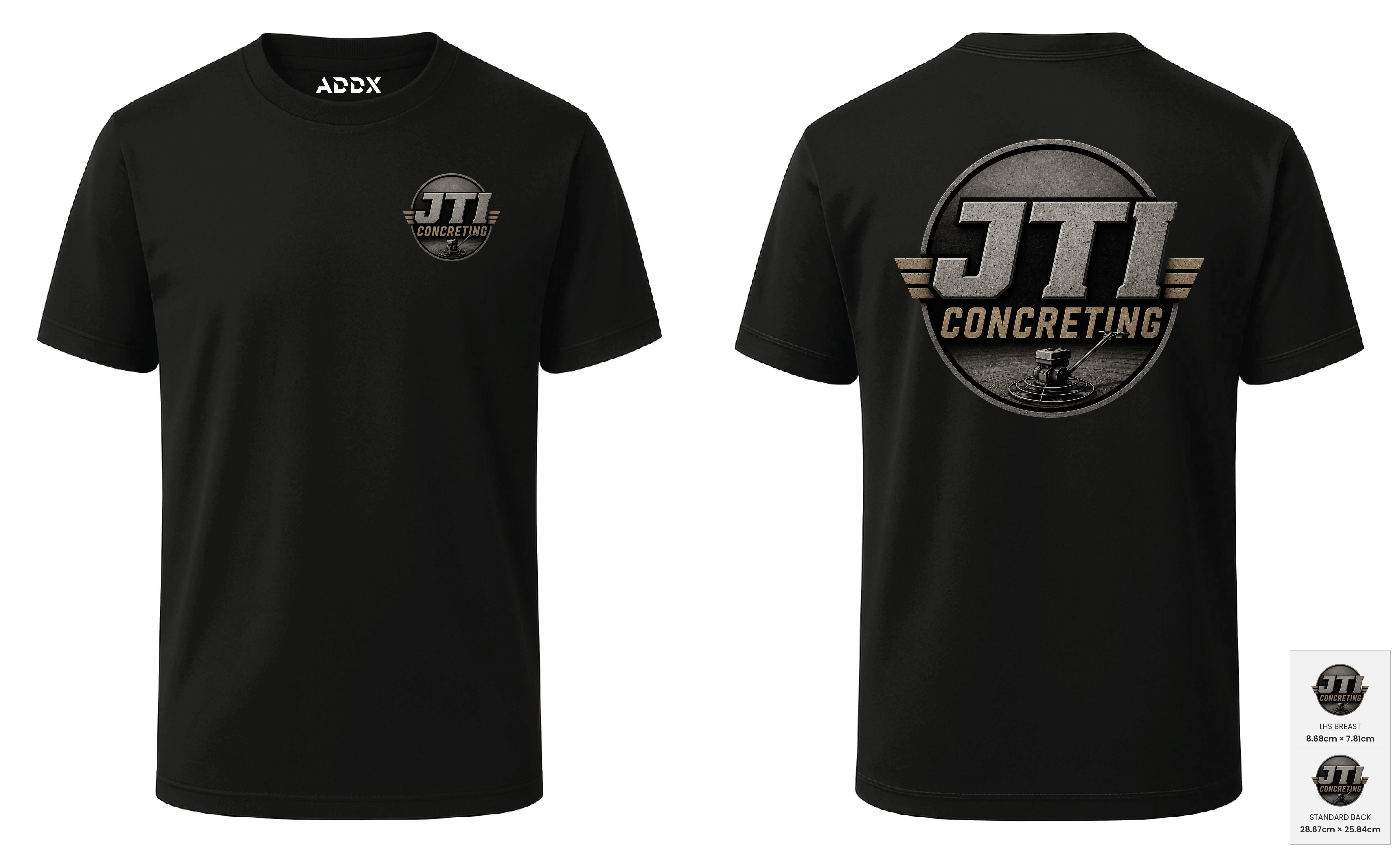 Customer mockup of TITAN