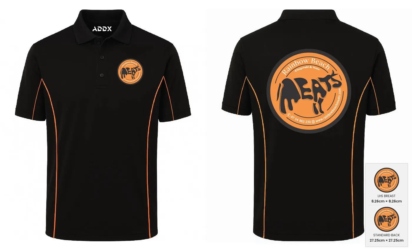 Customer mockup of Aspen Polo