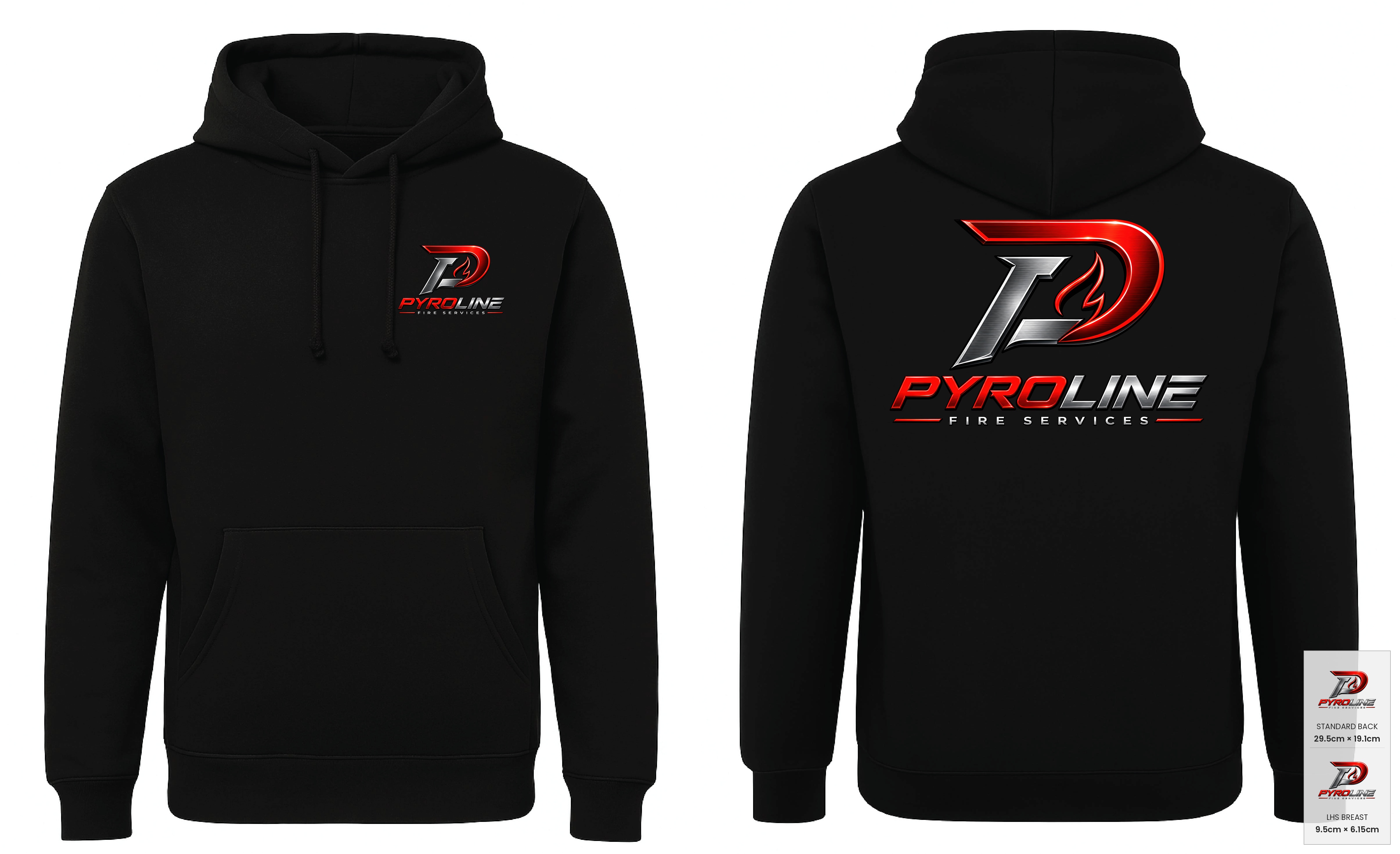 Customer mockup of Spencer Hoodie