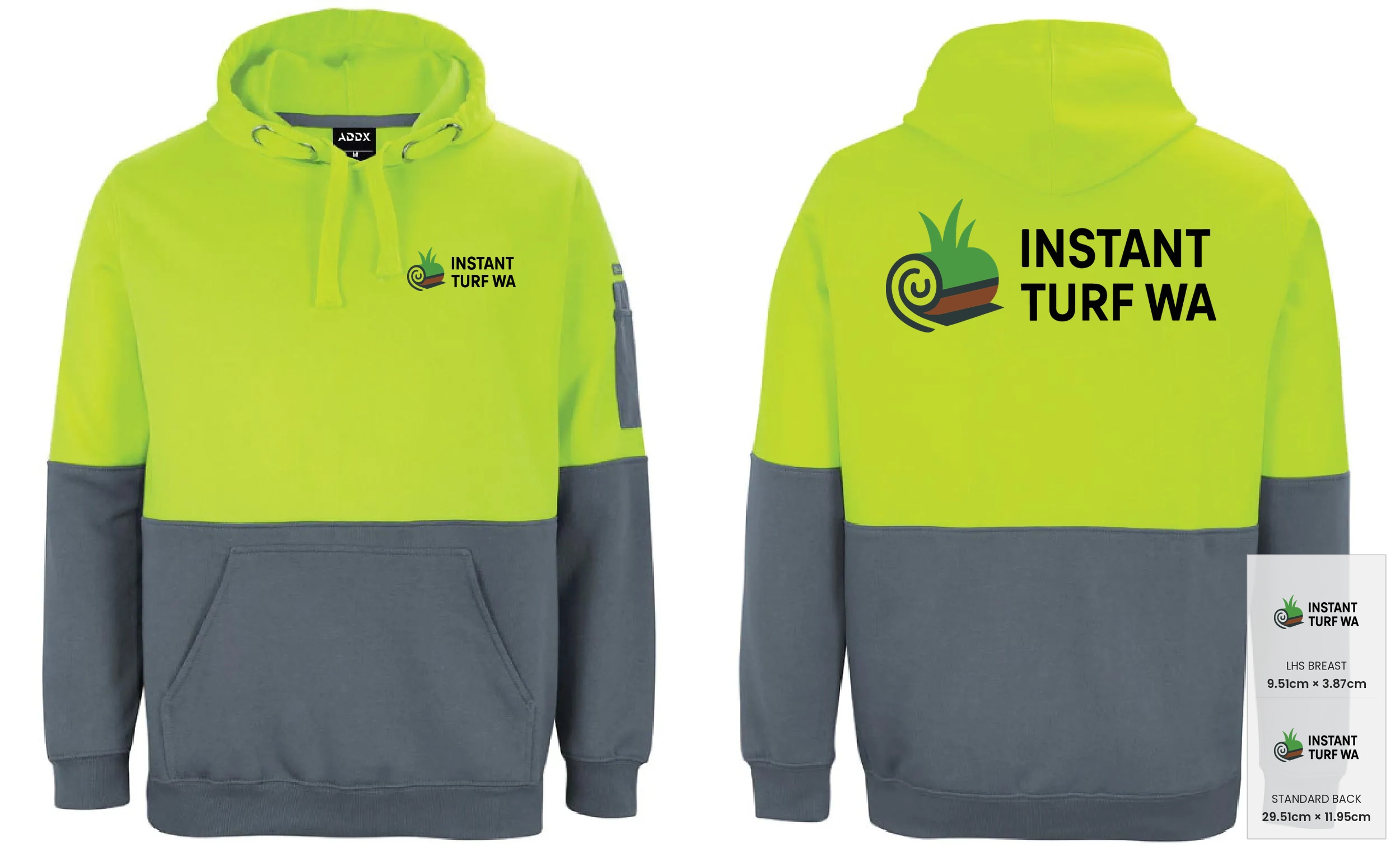 Customer mockup of TradieMax Hoodie