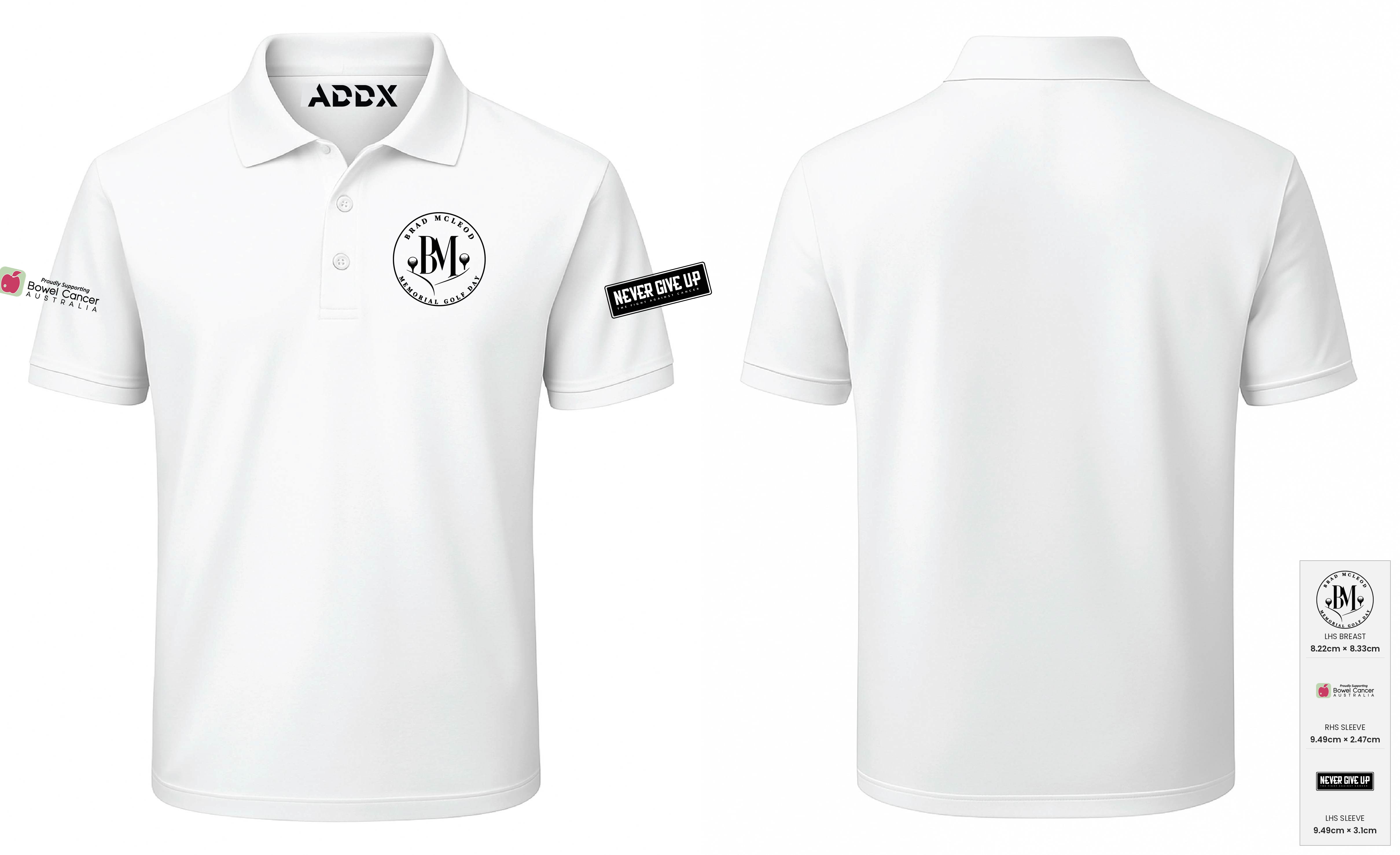 Customer mockup of Pulse Polo