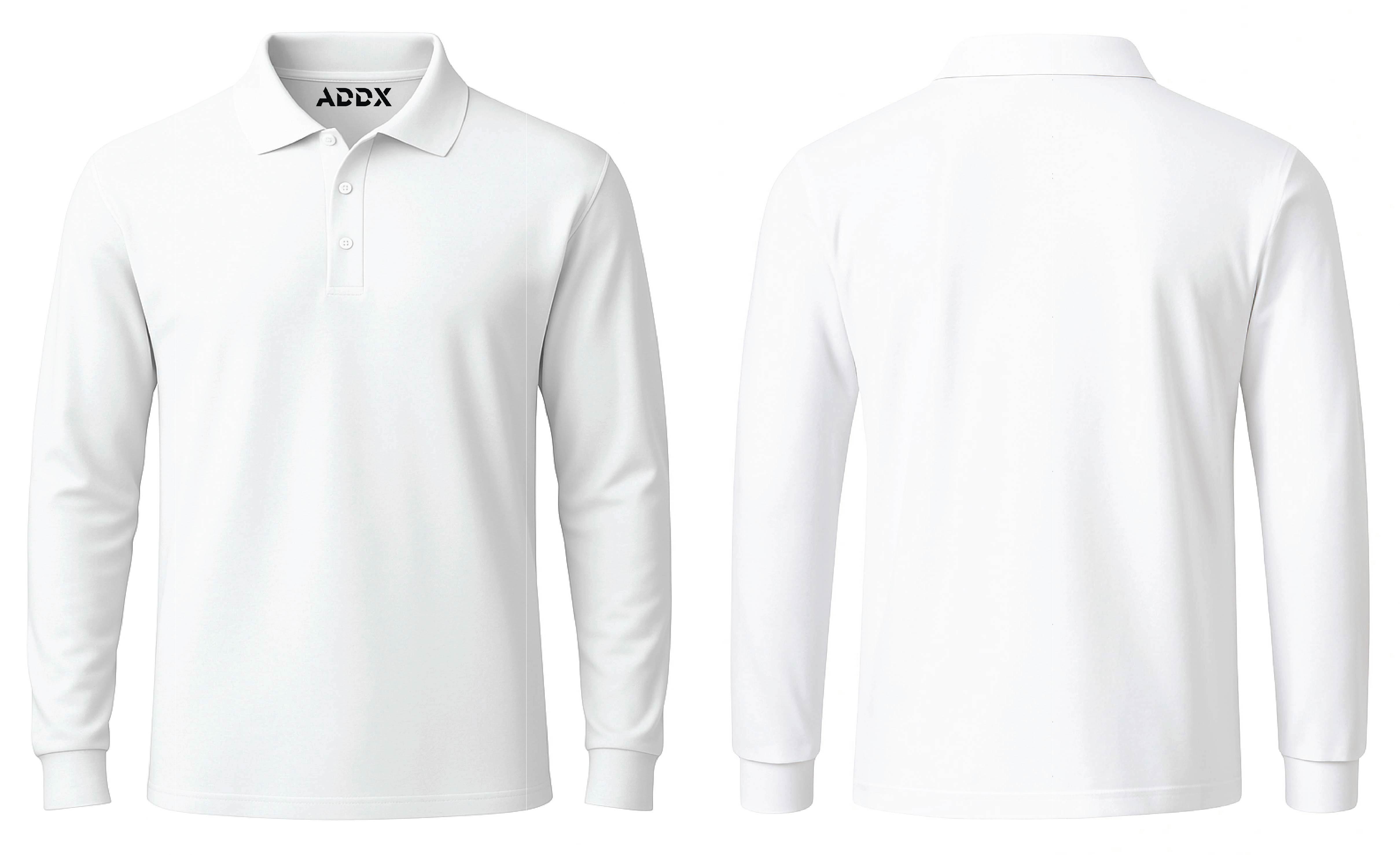 Campbell Polo L/S front and back