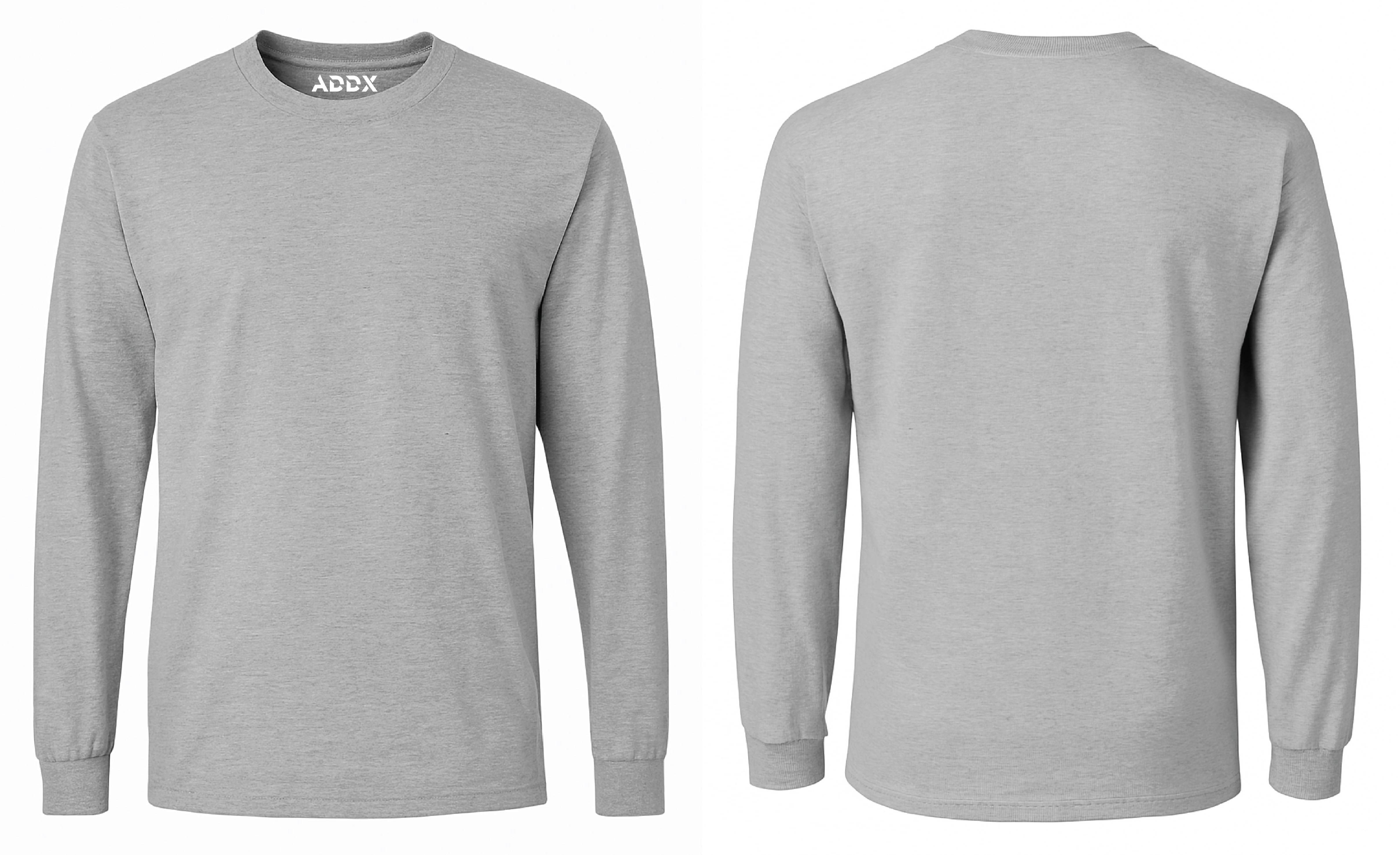 Logan Long Tee front and back
